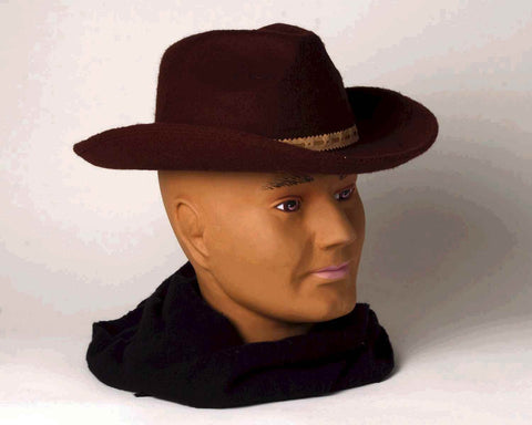 Deluxe Cowboy Hats Brown Halloween Hat - Rubies Costumes & Accessories - HalloweenCostumes4U.com - Accessories
