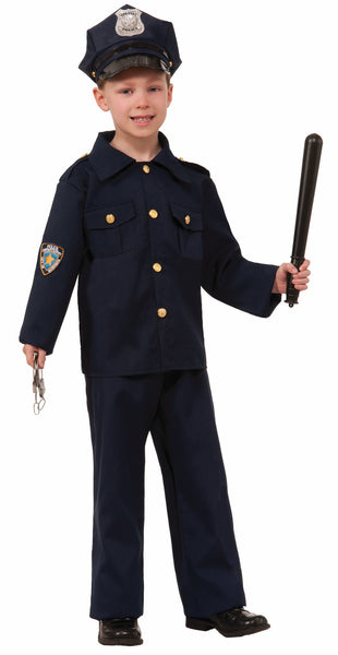 Kids Police Officer Costume - Rubies Costumes & Accessories - HalloweenCostumes4U.com - Kids Costumes