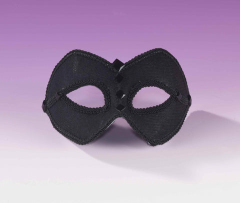 Costume Eyemask Black Mask - Rubies Costumes & Accessories - HalloweenCostumes4U.com - Accessories