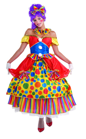 Women's Elegant Clown Halloween Costumes - Rubies Costumes & Accessories - HalloweenCostumes4U.com - Adult Costumes