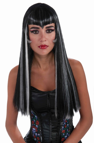 Women's Vampire Costume Wig Streaked - Rubies Costumes & Accessories - HalloweenCostumes4U.com - Accessories