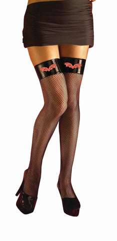 Vampires Fishnet Thigh High Stockings - Rubies Costumes & Accessories - HalloweenCostumes4U.com - Accessories
