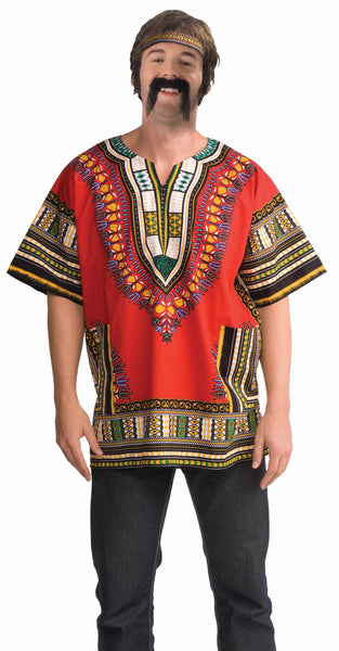 Mens Dashiki Hippie Shirt - Various Colors - HalloweenCostumes4U.com - Adult Costumes