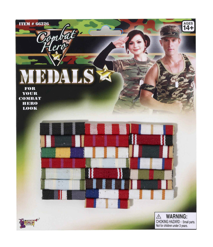 Combat Hero Accessory Medals - Rubies Costumes & Accessories - HalloweenCostumes4U.com - Accessories