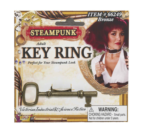 Retro Steam Punk Halloween Key Ring - Rubies Costumes & Accessories - HalloweenCostumes4U.com - Accessories