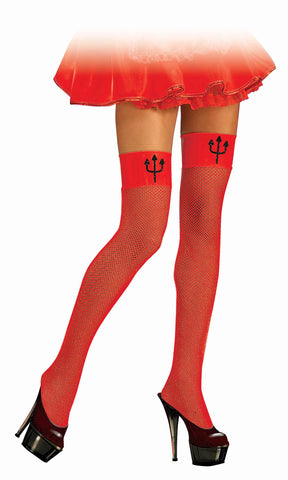 Sexy Devil Fishnet Stockings - Rubies Costumes & Accessories - HalloweenCostumes4U.com - Accessories