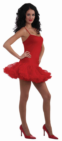 Red Petticoat Dress - Rubies Costumes & Accessories - HalloweenCostumes4U.com - Adult Costumes