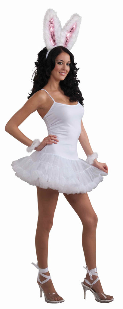 White Petticoat Dress - Rubies Costumes & Accessories - HalloweenCostumes4U.com - Adult Costumes