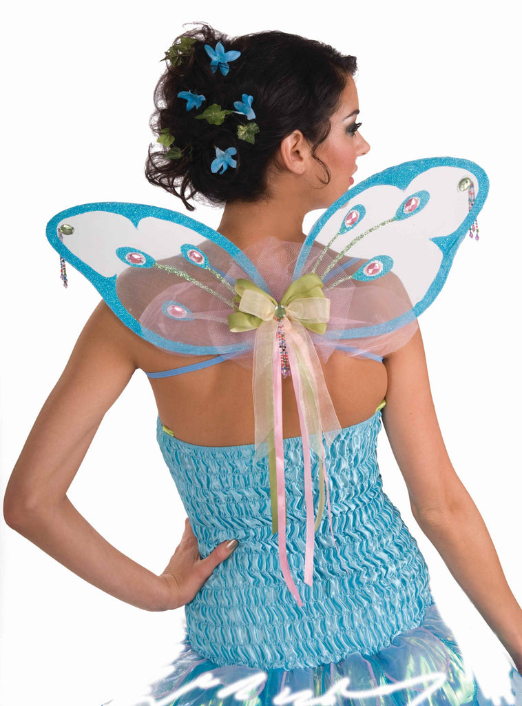 Womens Mini Fairy Wings Glittery - Rubies Costumes & Accessories - HalloweenCostumes4U.com - Accessories