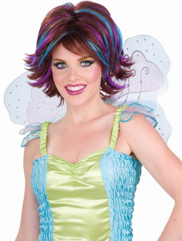 Pixie Costume Wigs Blue//Brown Wig - Rubies Costumes & Accessories - HalloweenCostumes4U.com - Accessories