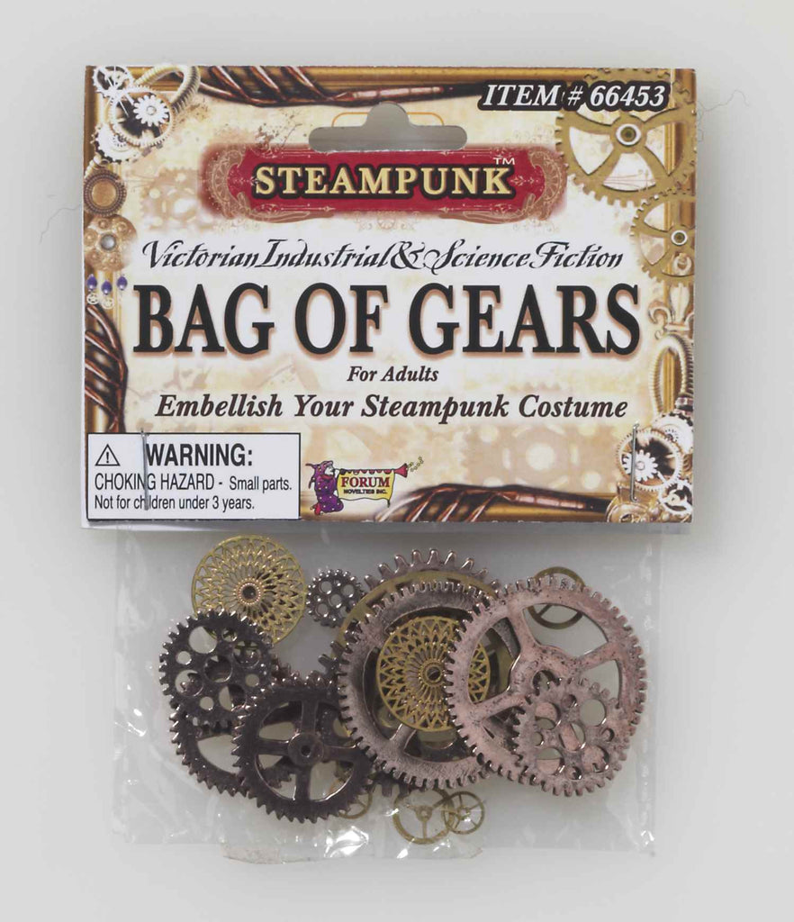 Steampunk Bag of Gears - Rubies Costumes & Accessories - HalloweenCostumes4U.com - Accessories