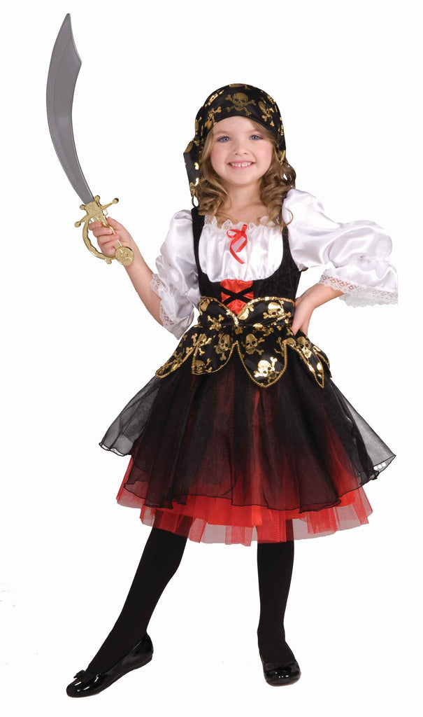 Pirate's Treasure Halloween Costume for Girls - Rubies Costumes & Accessories - HalloweenCostumes4U.com - Kids Costumes