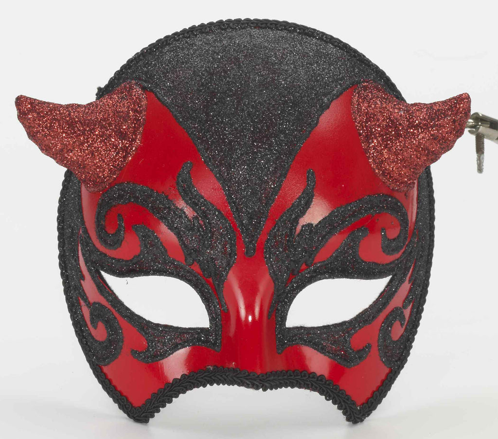 Red Devil Venetian Costume Mask - Rubies Costumes & Accessories - HalloweenCostumes4U.com - Accessories