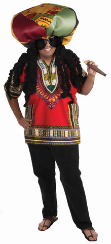 Rasta Costumes Fun Adult Rasta Outfit - Rubies Costumes & Accessories - HalloweenCostumes4U.com - Adult Costumes