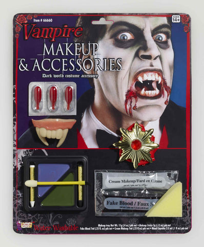 Vampire Makeup and Accessories Kit - Rubies Costumes & Accessories - HalloweenCostumes4U.com - Accessories