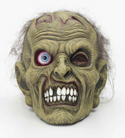 Zombie Head Halloween Horror Prop - Rubies Costumes & Accessories - HalloweenCostumes4U.com - Decorations