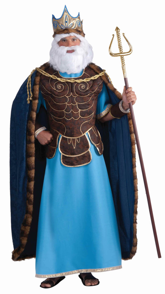 Mens King Neptune Costume - Rubies Costumes & Accessories - HalloweenCostumes4U.com - Adult Costumes