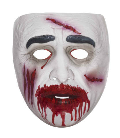 Transparent Zombie Mask Bloody Zombie - Rubies Costumes & Accessories - HalloweenCostumes4U.com - Accessories