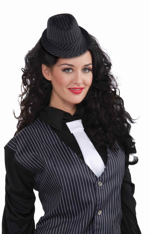 Mini Gangster Hat Halloween Headpiece - Rubies Costumes & Accessories - HalloweenCostumes4U.com - Accessories