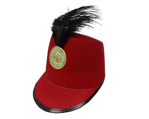 Red Marching Band Hat - Dress Up America Costumes & Accessories - HalloweenCostumes4U.com - Accessories