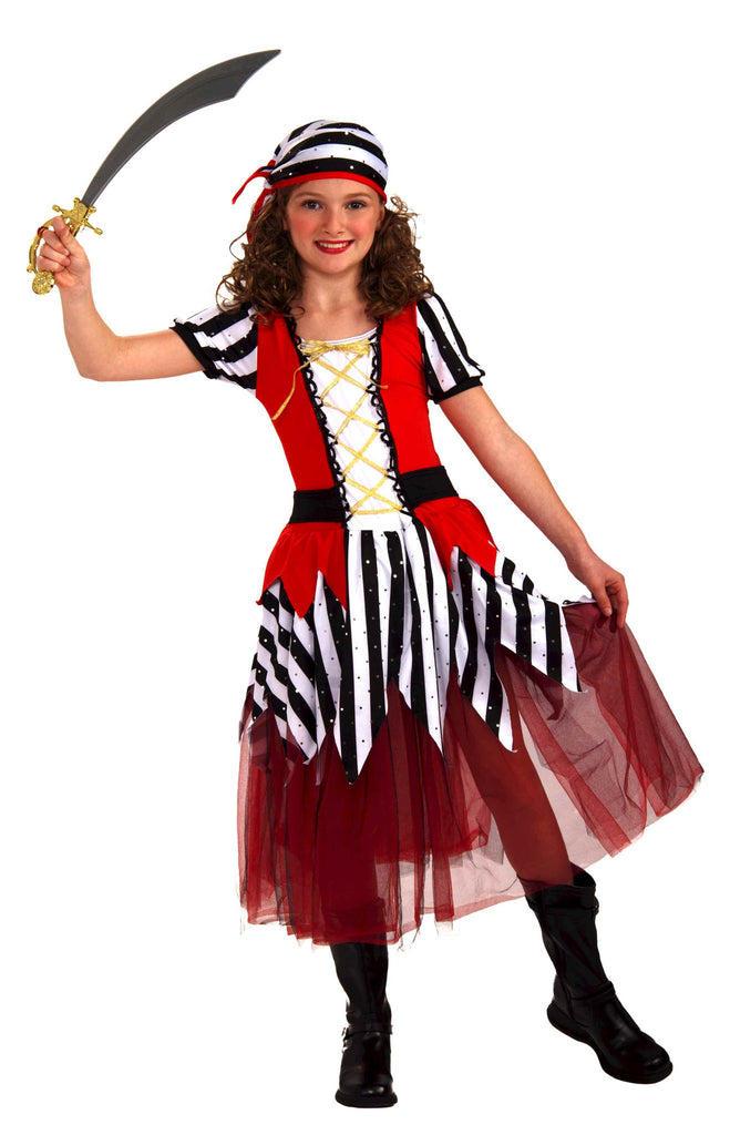 Pretty Pirate Girl Halloween Costume Child - Rubies Costumes & Accessories - HalloweenCostumes4U.com - Kids Costumes