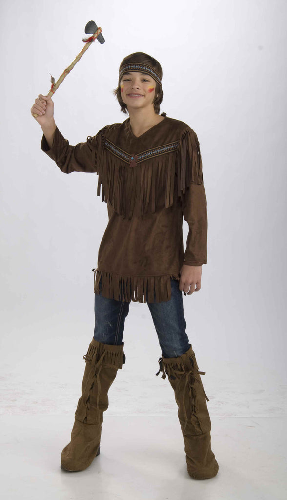 Teen Boy's Native American Brave Costume - Rubies Costumes & Accessories - HalloweenCostumes4U.com - Adult Costumes