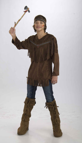 Teen Boy's Native American Brave Costume - Rubies Costumes & Accessories - HalloweenCostumes4U.com - Adult Costumes