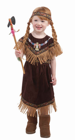Native American Girl Costume for Toddlers - Rubies Costumes & Accessories - HalloweenCostumes4U.com - Adult Costumes