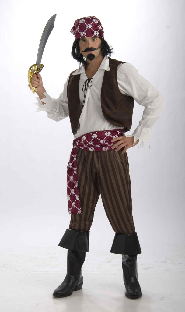 Mens Shipwrecked Pirate Costume - Rubies Costumes & Accessories - HalloweenCostumes4U.com - Adult Costumes