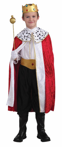 Royal King Halloween Costume for Children - HalloweenCostumes4U.com - Kids Costumes