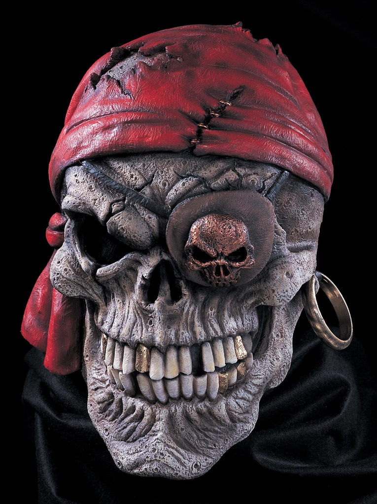 Skull Pirate Mask - Rubies Costumes & Accessories - HalloweenCostumes4U.com - Accessories