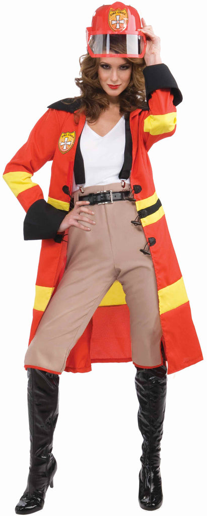 Women's Fire Fighter Halloween Costume - Rubies Costumes & Accessories - HalloweenCostumes4U.com - Adult Costumes