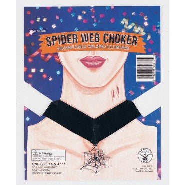 Spider Web Choker - Rubies Costumes & Accessories - HalloweenCostumes4U.com - Accessories