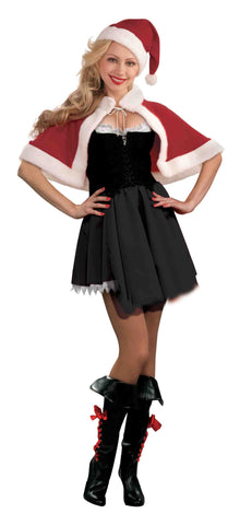 Miss Santa Hat and Capelet for Women - Rubies Costumes & Accessories - HalloweenCostumes4U.com - Adult Costumes