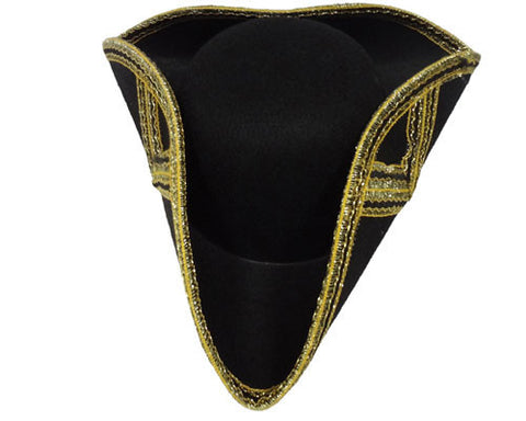 Tricorne Hat - Dress Up America Costumes & Accessories - HalloweenCostumes4U.com - Accessories