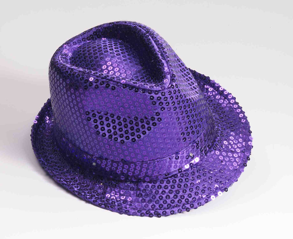 Light Up Purple Sequin Halloween Hats - Rubies Costumes & Accessories - HalloweenCostumes4U.com - Accessories
