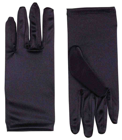 Satin Costume Gloves Black - Rubies Costumes & Accessories - HalloweenCostumes4U.com - Accessories