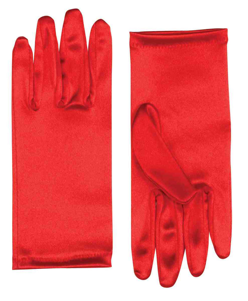 Satin Costume Gloves Red - Rubies Costumes & Accessories - HalloweenCostumes4U.com - Accessories