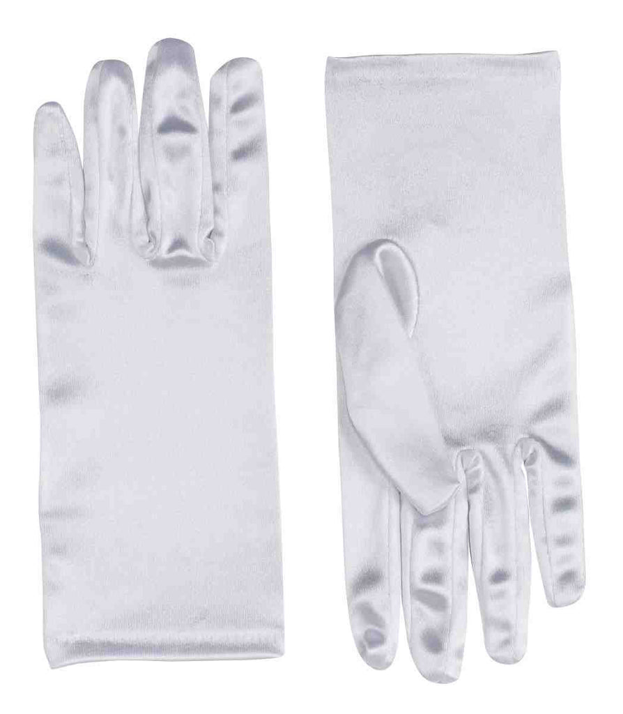 Satin Costume Gloves White - Rubies Costumes & Accessories - HalloweenCostumes4U.com - Accessories