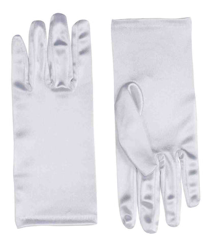 Satin Costume Gloves White - Rubies Costumes & Accessories - HalloweenCostumes4U.com - Accessories