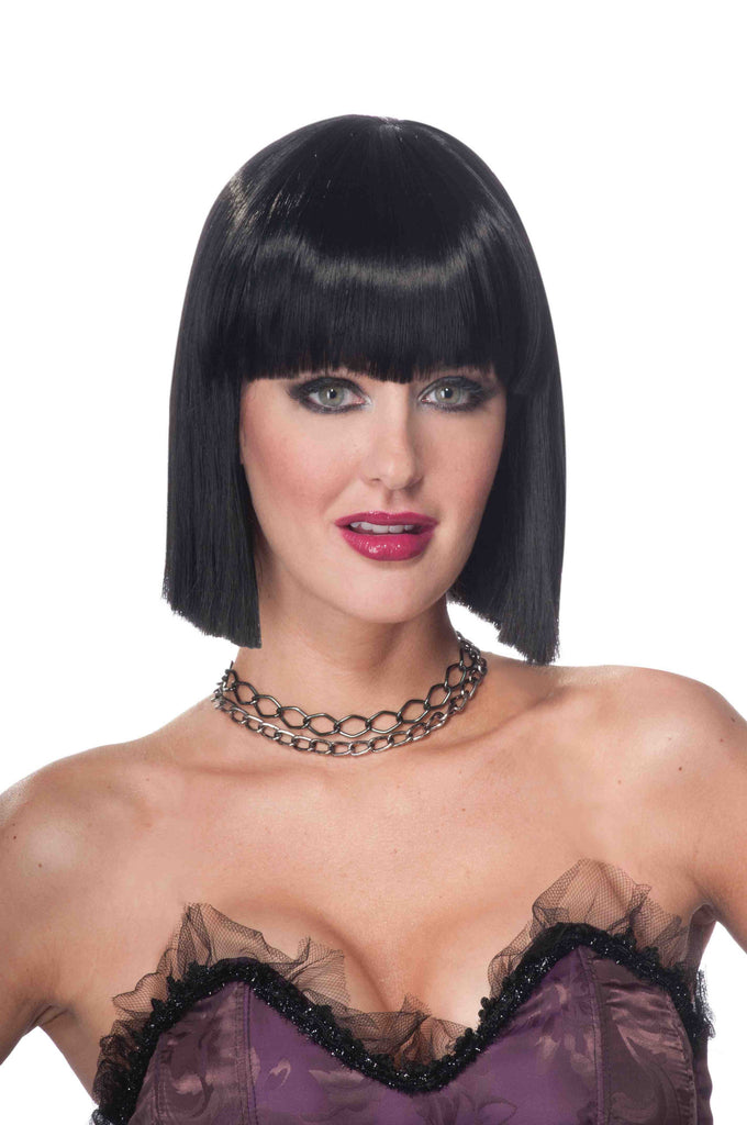 Women's Halloween Vib Wig Black - Rubies Costumes & Accessories - HalloweenCostumes4U.com - Accessories