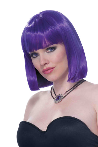 Neon Halloween Wig Purple Vibe Wig - Rubies Costumes & Accessories - HalloweenCostumes4U.com - Accessories