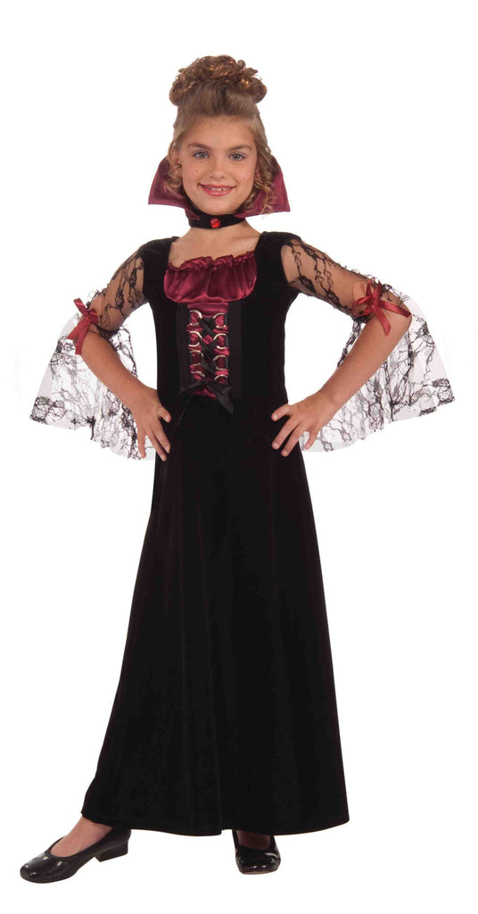 Miss Vampire Halloween Costume for Children - Rubies Costumes & Accessories - HalloweenCostumes4U.com - Kids Costumes