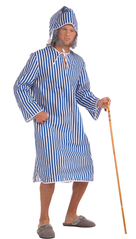 Scrooge Costume Adult Scrooge Pajama Set - Rubies Costumes & Accessories - HalloweenCostumes4U.com - Adult Costumes