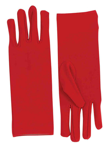 Red Short Dress Gloves - Rubies Costumes & Accessories - HalloweenCostumes4U.com - Accessories
