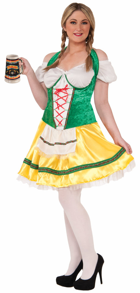 Women's Plus Sized Oktoberfest Sexy Maid - Rubies Costumes & Accessories - HalloweenCostumes4U.com - Adult Costumes