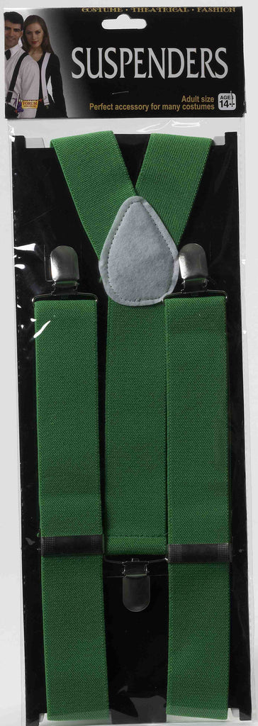 Suspenders-Green - Rubies Costumes & Accessories - HalloweenCostumes4U.com - Accessories