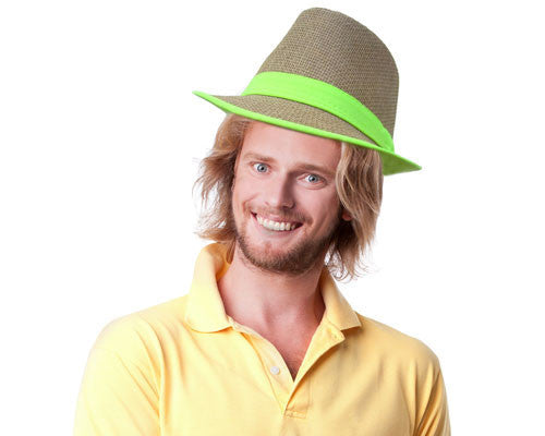 Woven Fedora Hat - Dress Up America Costumes & Accessories - HalloweenCostumes4U.com - Accessories