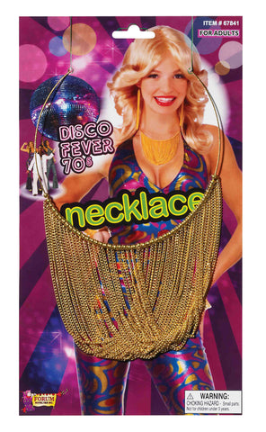 Women's Disco Gal Chain Necklace - Rubies Costumes & Accessories - HalloweenCostumes4U.com - Accessories