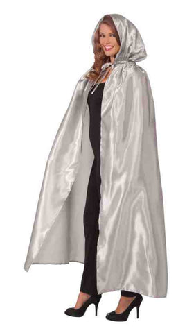 Silver Halloween Cape Hooded Cape - Rubies Costumes & Accessories - HalloweenCostumes4U.com - Accessories